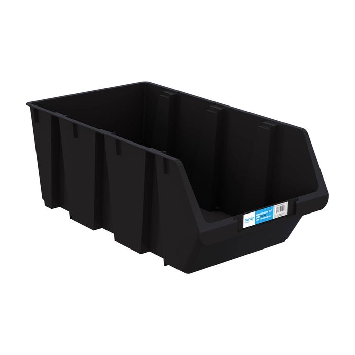 Handy Storage 230 x 160 x 400mm Grey Size 40 Plastic Tote