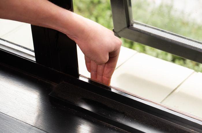 Check the window seal fit