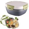 Avanti Food 2 Go Salad Pod With Ice Pack 1.2l 4-compartment Tray Plastic No Bpa