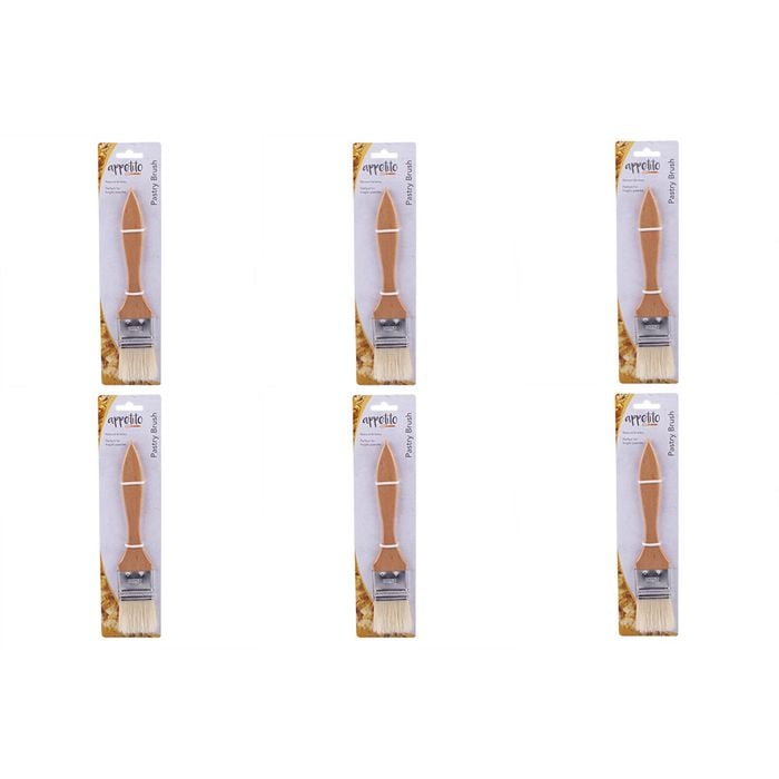 6PK Appetito Pastry Brush 38mm Home Kitchen Cooking Bakeware