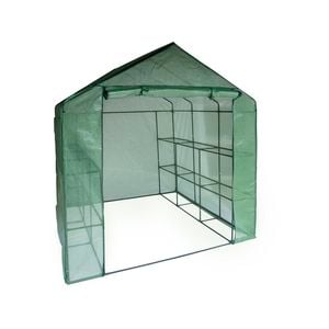 Saxon 200 x 200 x 220cm Large Walk In Greenhouse