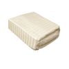 Bloomington 375TC 100% Cotton Narrow Stripes Cream Sheet Set King 38cm Wall