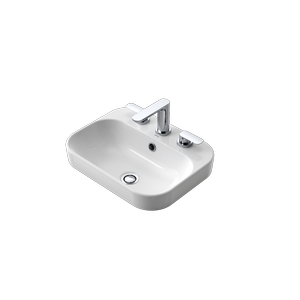 Caroma Luna Inset Basin With 3 Tap Holes