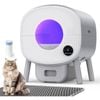 Advwin Self Cleaning Cat Litter Box 90L Large Capacity Automatic Cat Litter Box App Control
