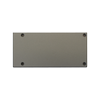 ClearVue 8mm Span Bar Bottom Split End Cap