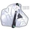 TOPAZ Rear Left Window Regulator W/ Panel for SKODA OCTAVIA 1Z3 1Z5 1Z0839461A