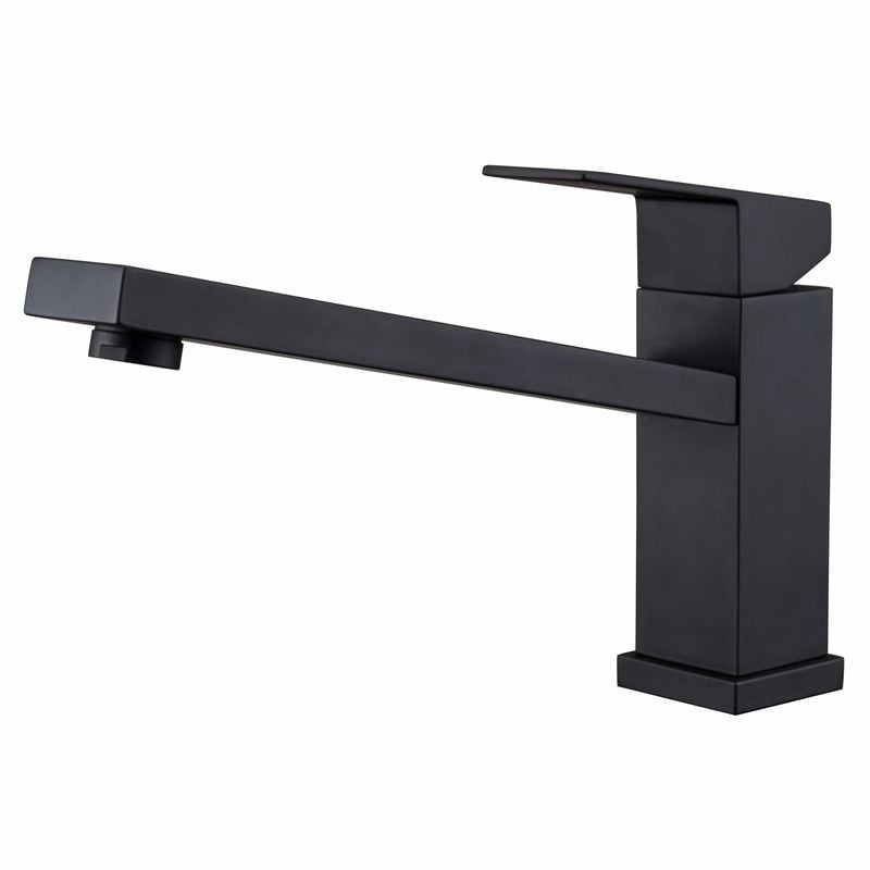Mondella Black Matte Rococo Sink Mixer - Suitable For Unequal / Mains Pressure