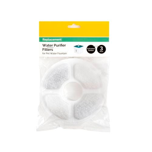 Pet Zone Replacement Filters for 3L Automatic Pet Water Fountain 3