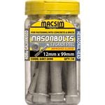 Macsim Fasteners 12 x 99mm Galvanised Sleeve Anchor