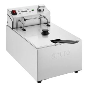 Apuro Single Electric Fryer With Timer 5ltr - Cu622-a