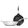 New Stanley Rogers 2pc Matrix 26cm Frypan + 32cm Wok Non-stick Suits Induction