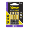 Kango 50mm TX10 HYPERTORQUE Impact Driver Bit - 5 Pack