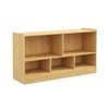 Costway Wooden Kids Toy Storage Cabinet, Natural