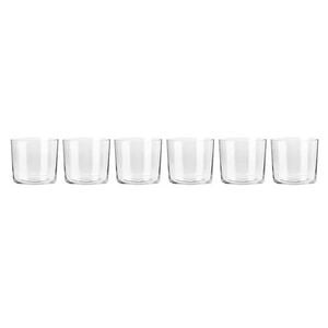 6pc Krosno Harmony 350ml Glass Tumbler Set - Clear