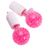 NNEOBA 2PCS Ice Globes for Facial Cooling & Massag Pink