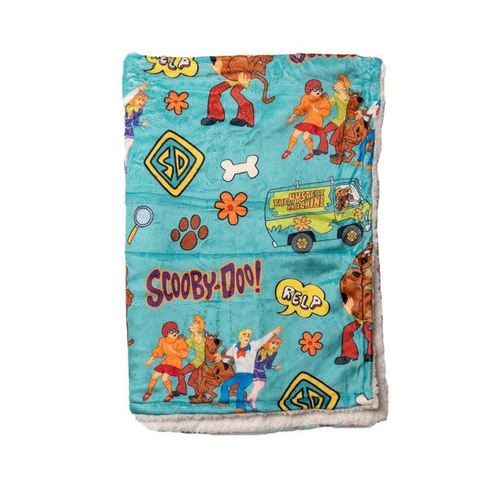 The Stubby Club Scooby-Doo Themed Print Dog Pet Blanket