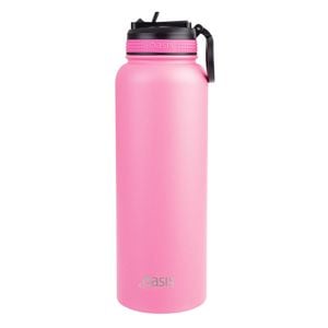 Oasis Stainless Steel Insulated Challenger Sports Bottle 1.1L Neon Pink