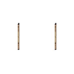 2PK Impact Merch Wooden Magnetic Hangers 25x61cm - Natural Boxed