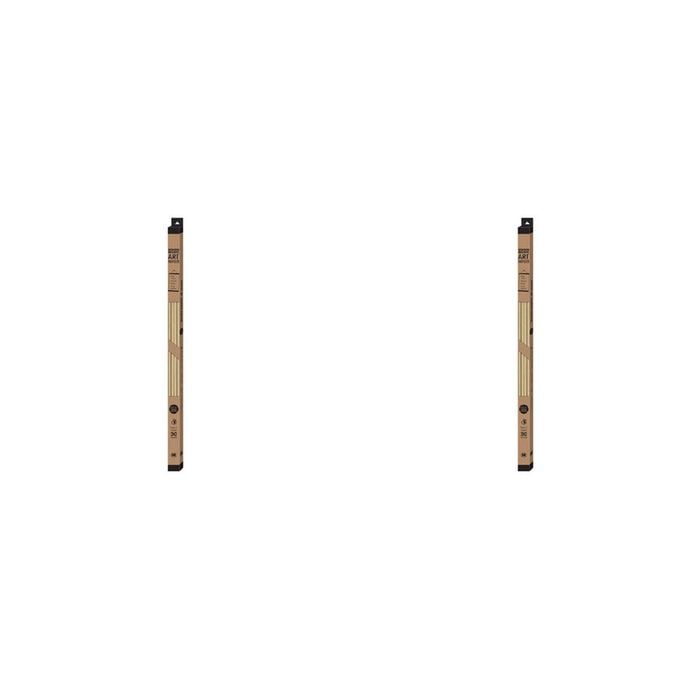 2PK Impact Merch Wooden Magnetic Hangers 25x61cm - Natural Boxed