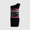 Tradie Size 5-8 Black Womens Socks L22223SJ - 2 Pack