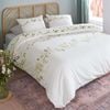 Bedding House Queen White Pasture Multi Cotton Quilt Cover Set