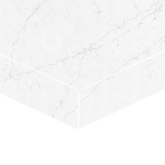 NexGen Stone 40mm Pencil Round TIDAL White Benchtop