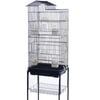 Yes4pets 158cm Large Bird Cage Pet Parrot Aviary Budgie Perch Rolling Stand Castor Wheel
