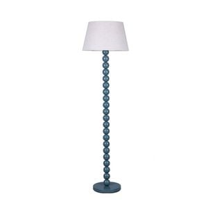 Lexi Lighting Pearl Orb Floor Lamp - Cyan