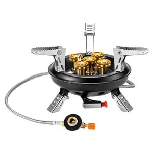 NNEOBA 16000W High-Pressure Camping Gas Stove Black