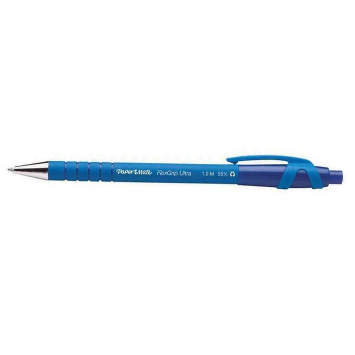 Paper Mate Flexgrip Ultra Retractable Pen (Medium) (Recycled)