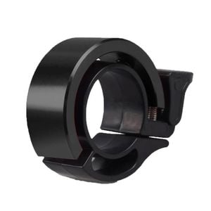 Black Slim O Style Bicycle Bell Aluminium Alloy Handlebar Bike Bell Ring
