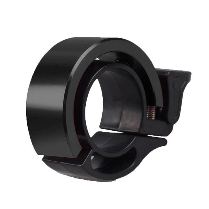 Black Slim O Style Bicycle Bell Aluminium Alloy Handlebar Bike Bell Ring