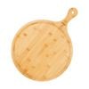 COZZE Round Bamboo Board with Handle