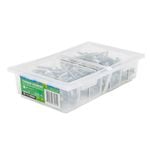 Zenith 12 - 11 x 65mm Galvanised Hex Head With Seal Timber Screws - 100 Pack