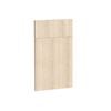 Kaboodle 450mm Almond Oak Modern 1 Door/1 Drawer Panels