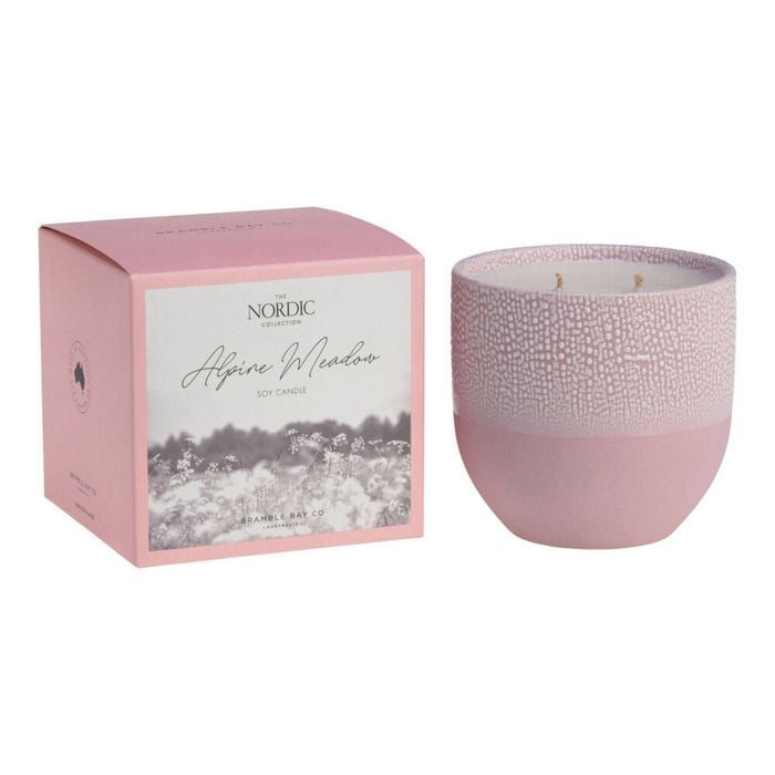 Bramble Bay Nordic Alpine Meadow Candle Cedarwood Patchouli & Vanilla 400g