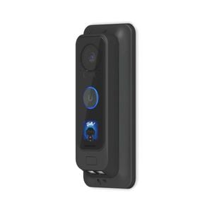 Ubiquiti G4 Doorbell Pro PoE Gang Box Mount, Black,Secure, Flat/ 25° Angled Wedge Angled Mounting Plate