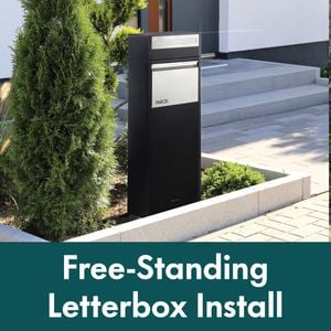 Letterbox Installation Freestanding Install