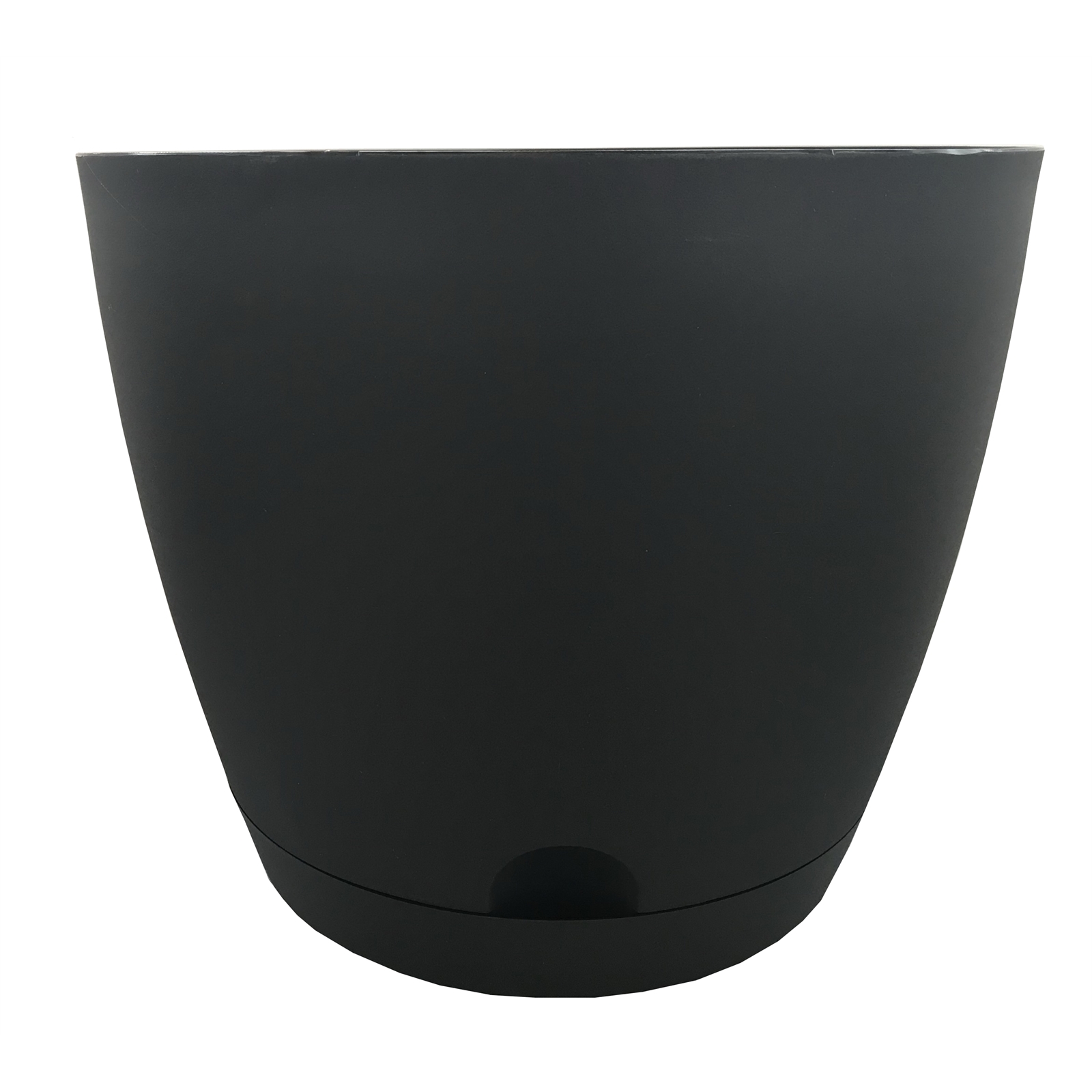 Eden 25cm Charcoal Oslo Self Watering Planter Bunnings Australia
