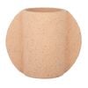 Coast To Coast Home Glider Cement Vase 25 x 21.5cm Coral