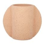 Coast To Coast Home Glider Cement Vase 25 x 21.5cm Coral