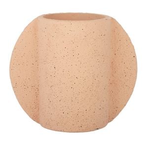 Coast To Coast Home Glider Cement Vase 25 x 21.5cm Coral