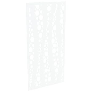 ProtectorAl 300-1200 x 1201-2400mm Pearl White Bubbles Unframed Solid Aluminium Decorative Panel