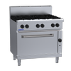 Luus RF-6B 900mm Commercial 6-Burner Range with Convection Oven RF-6B-LPG