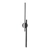 Cla Lighting Racha Interior Linear Led Tri‑cct Wall Light Black
