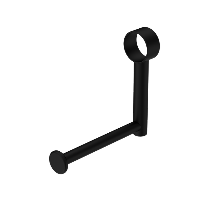 Nero Mecca Care Add On Toilet Roll Holder Matte Black