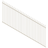 ProtectorAl 1201 - 2400 x 1200mm Surfmist Raked 16-30º Picket Top Pool Fence Panel