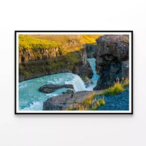 Iceland with Rocks  Print 100% Australian Made 120x90cm  (Poster)