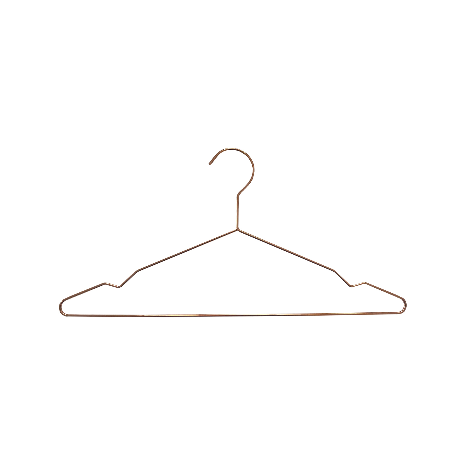 Practa Copper Metal Clothes Hangers 10 Pack Bunnings Australia