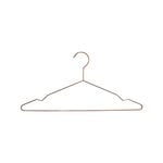 Practa Copper Metal Clothes Hangers - 10 Pack 